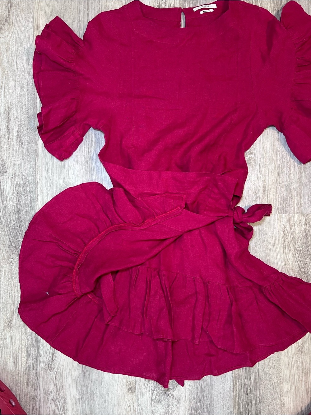 Isabel Marant Etoile Delicia Chic Linen Drees Size 34 - Picture 3 of 15